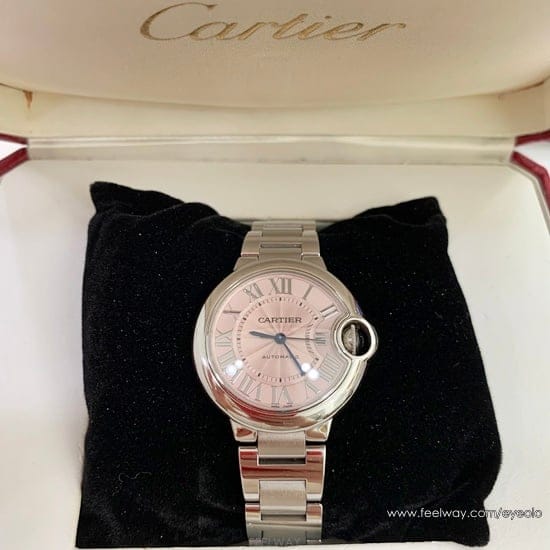 Cartier ��쿡 �߷պ��� 33mm �����ƽ �ð��쿡 �߷պ��� 33mm �����ƽ �ð�