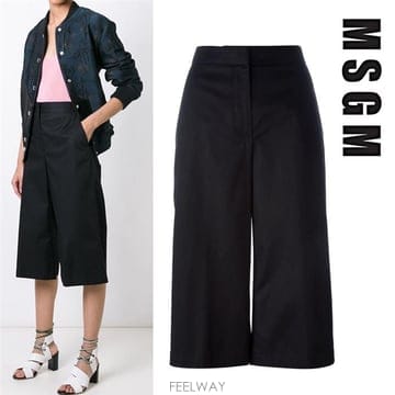 MSGM 2042MDB106 164365 99 여성 와이드팬츠