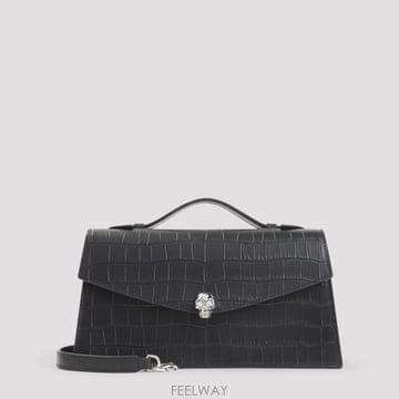 [A3] 알렉산더 맥퀸 숄더백 크로스백 874619.1HBT2-1000 BLACK SILVER