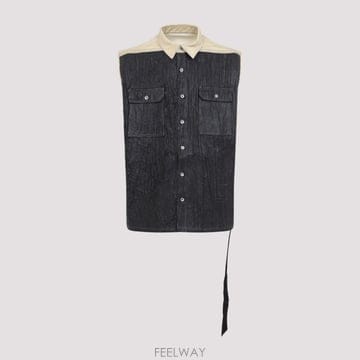 [A3] 릭오웬스 다크쉐도우 재킷 DU01E3764.DCFCR-8109 PARCHMENT