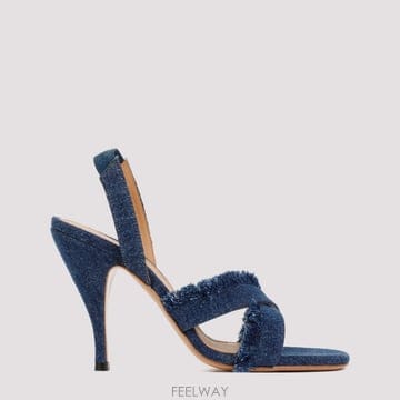 [A3] 오프화이트 펌프스 OWIH056S24DEN002-4949 BLUE A BL