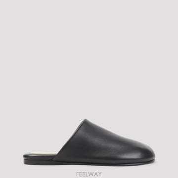 [A3] 까르벵 슬리퍼 뮬 6252161185-N999 DEEP BLACK