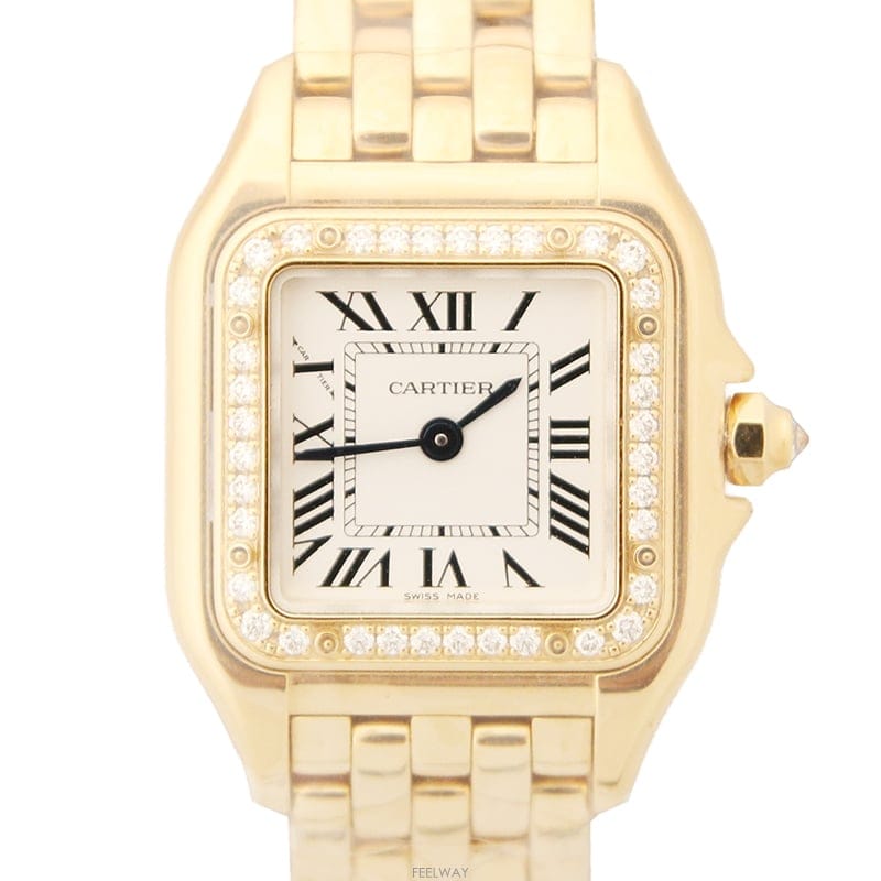 Cartier [��������] Cartier ��쿡 �Ҵ� ���̾Ƽ��� ���ΰ��18K ���� �ð� �̻��ǰ Ǯ��[��������] Cartier ��쿡 �Ҵ� ���̾Ƽ��� ���ΰ��18