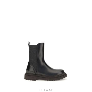 26FW 브루넬로 쿠치넬리 부츠 MZOLG3307 C101 BLACK