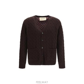 26FW 발렌티노 가라바니 스웨터 9V0KA06WBQK MB1 BROWN