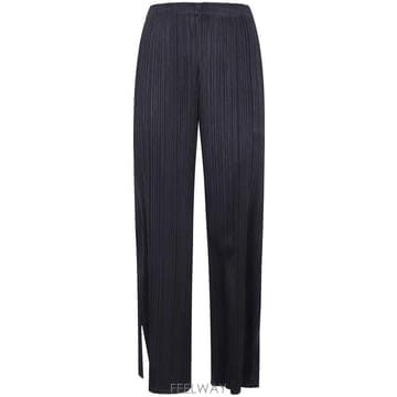 26FW 플리츠플리즈 스트레이트 팬츠 PP68JF125 17 CHARCOAL