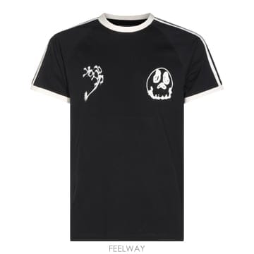 [B3] 요지 야마모토 KQ8577BLACK 티셔츠 탑 남성