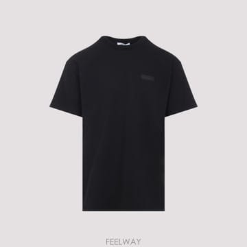 지방시 로고 패치 크루넥 티셔츠