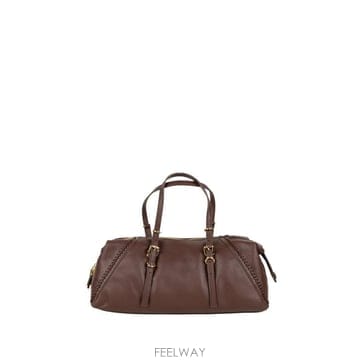 26FW 에르마노 설비노 가방 12402231 BIANCADKB DARK BROWN
