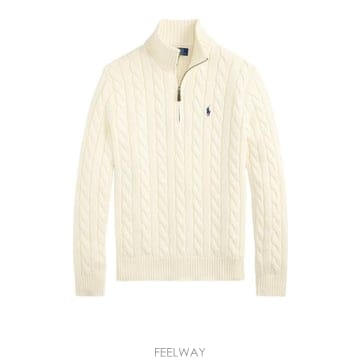 26FW 폴로 랄프로렌 스웨터 710 810841 015 ANDOVER CREAM