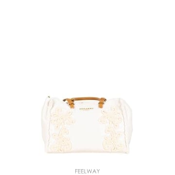 26FW 에르마노 설비노 가방 12402249 BARBARA SHINYCRE CREAM