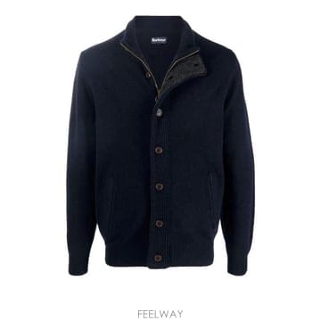 26FW 바버 스웨터 MKN0731 MKNNY91 NAVY