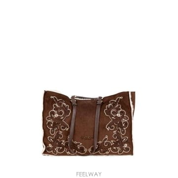 26FW 에르마노 설비노 가방 12402297 BARBARA SHIRLINGDKB DARK BROWN