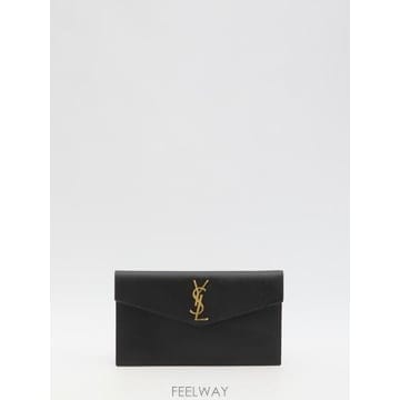 Saint Laurent 26FW ���ζ� Ŭ��ġ �Ŀ�ġ 565739 BLACK26FW ���ζ� Ŭ��ġ �Ŀ�ġ 565739 BLACK
