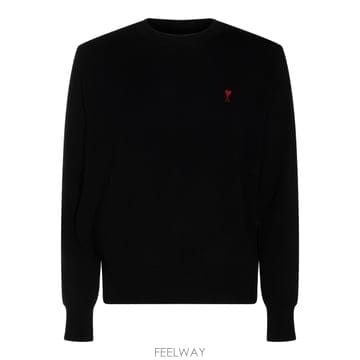 [B3] 아미 HKS826001009 라운드넥 니트 스웨터 남성