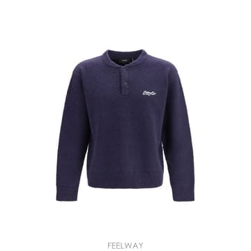 [B1] 악셀 아리가토 A4162002 라운드넥 니트 스웨터 남성 A4162002NAVY