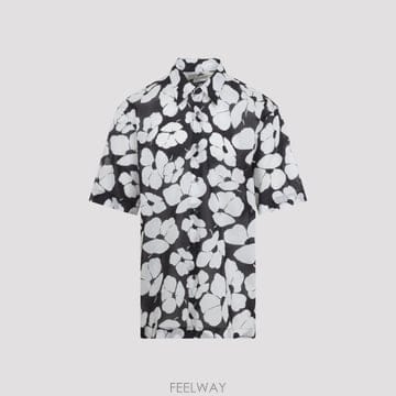 [A3] 드리스 반 노튼 셔츠 2610207003069-900 BLACK