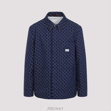 [A3] 구찌 셔츠 남방 813998.ZAR26-4069 BLUE WHITE