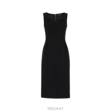 26FW 돌체앤가바나 원피스 F630OTFU2L8 N0000 Black