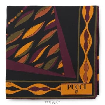 26FW 에밀리오푸치 머플러 스카프 6UGB41 6UC11003 BORDEAUX GOLD