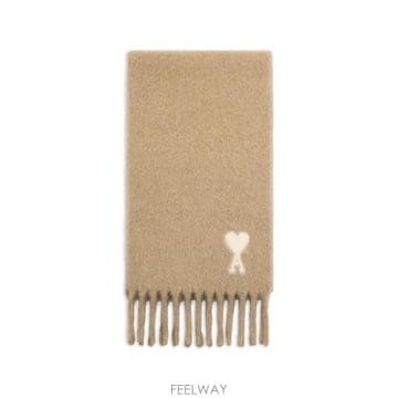 26FW 아미 알파카 아미 드 꾀흐 스카프 USF673AW0004 A184 BEIGE