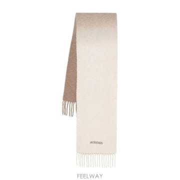 26FW 자크뮈스 레샤페 모아종 그라디언트 머플러 ACU00574AOT4032 015 BEIGE