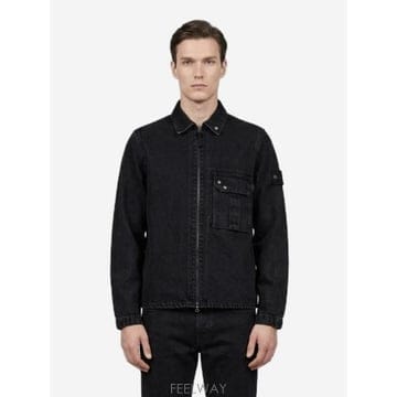 26FW 스톤 아일랜드 긴팔 셔츠 L2S141200002 BLACK