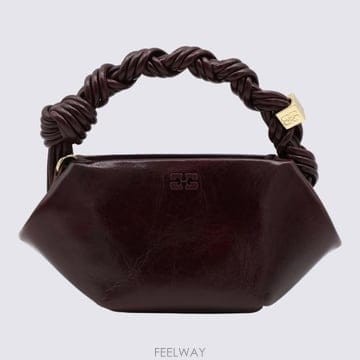 26FW 가니 토트백 C2100075 436 BURGUNDY