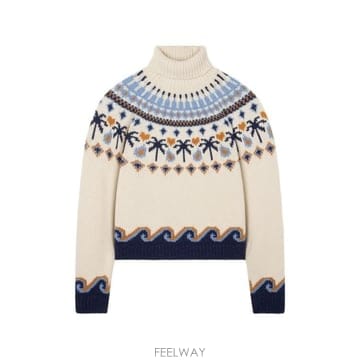 26FW 알라누이 스웨터 LWHF001E26KNI001 0446 MULTICOLOR