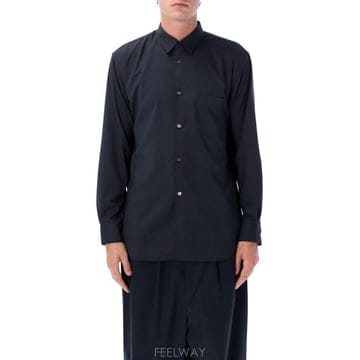 26FW 꼼데가르송 반팔 티셔츠 FR B502 051 BLU