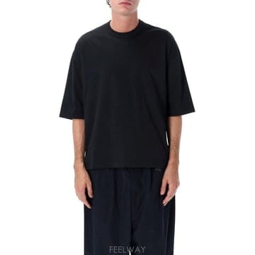 26FW 꼼데가르송 반팔 티셔츠 HRT001051 NERO