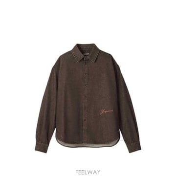 26FW 자크뮈스 긴팔 셔츠 26ESHM00545AD00077 BROWN 850