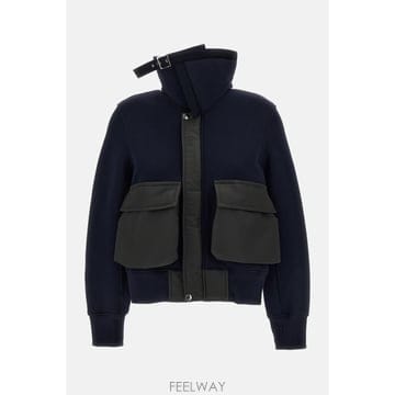 사카이 스웨트 하이브리드 블루종