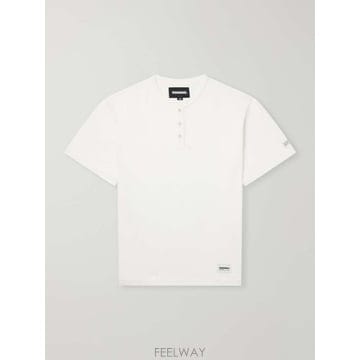 네이버후드 코튼-저지 헨리 티셔츠 262FPNH-CSM07 B0082316546