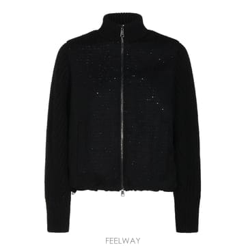 파비아나 필리피 블랙 버진 울 자켓