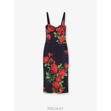 Dolce&Gabbana ��ü �� ���ٳ� ��Ʈ��ġ ��ũ �巹�� WITH �����ڴ� ���� ����Ʈ B0652317129��ü �� ���ٳ� ��Ʈ��ġ ��ũ �巹�� WITH �����ڴ� ����