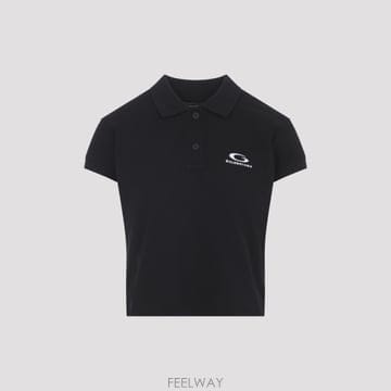 [A3] 발렌시아가 폴로 858098.TTVT8-1070 BLACK WHITE