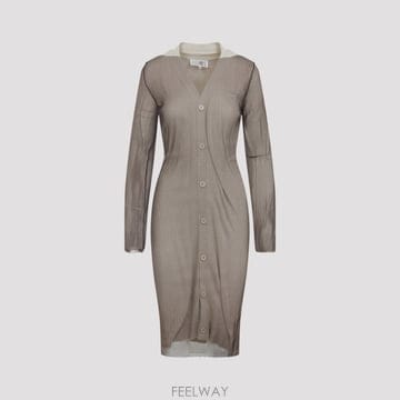 [A3] MM6 메종 마르지엘라 가디건 S62HP0033.M13191-961 BEIGE BROW