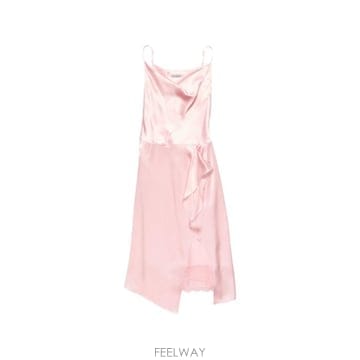 Acne 26FW ��ũ�� ��Ʃ��� ���̴� ��ƾ ���� �巹�� A20963 AD4 PINK26FW ��ũ�� ��Ʃ��� ���̴� ��ƾ ���� �巹�� A20963 AD