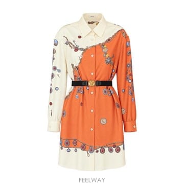 Versace 26FW ������ü ���ǽ� 10254951A18636 5O360 ORANGE WHITE GOLD26FW ������ü ���ǽ� 10254951A18636 5O360 ORANGE WHITE