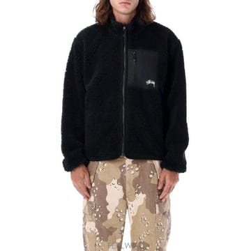 26FW 스투시 자켓 118529 0001 BLACK