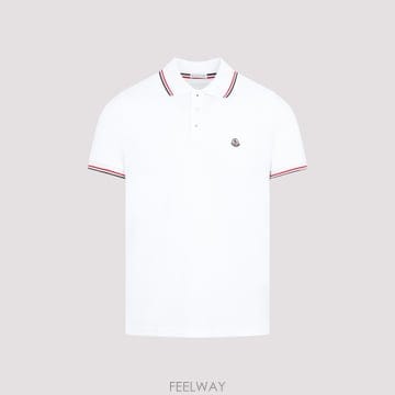 [A3] 몽클레르 폴로 L20918A70300.84556-001 WHITE