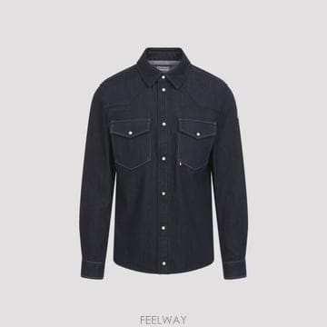 [A3] 몽클레르 셔츠 L20912F00008.598X1-76C DARK BLU