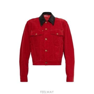 26FW 베르사체 자켓 1026765 1A191671DA80 RED