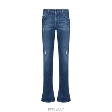 26 FW 돌체앤가바나 미드라이즈 디스트레스드 진 S9001 FTCZADG8KA1