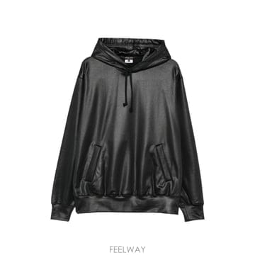 꼼데가르송 드로스트링 후디