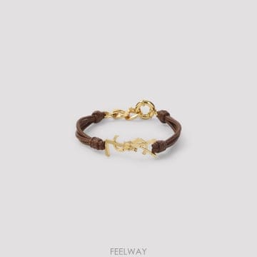 [A3] 생로랑 팔찌 850567.AAF9R-2955 DK WET CLAY