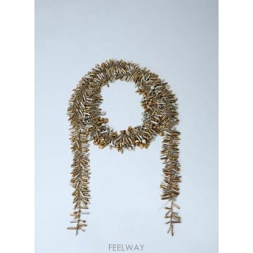 Dries Van Noten 26 FW �帮���ݳ�ư ���� Metallic Beaded Necklace dvn0265035sil26 FW �帮���ݳ�ư ���� Metallic Beaded Necklace dvn02