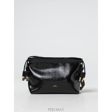 A P C  Borsa Ninon in pelle riciclata PUABRF61582LZZ TP58162