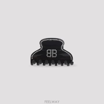 발렌시아가 HOLLI BB 헤어 클립 블랙